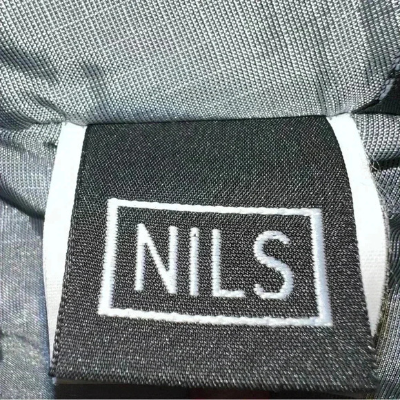 NILS snow ski snowboard black Thermal fully insulated pants size 8 - Picture 11 of 13